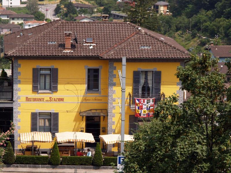 Ristorante Della Stazione Da Yanelo Bed and Breakfast Intragna Buitenkant foto